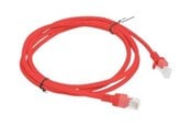 Nettverkskabel - Lanberg patch cable - 1.5 m - red RAL 3017 - Rød - PCU5-10CC-0150-R