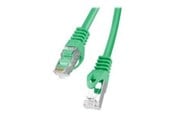 Nettverkskabel - Lanberg patch cable - 25 cm - green RAL 6024 - Grønn - PCF6-10CC-0025-G