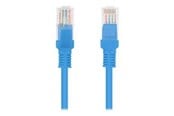 Nettverkskabel - Lanberg patch cable - 5 m - blue RAL 5012 - Blå - PCU6-10CC-0500-B