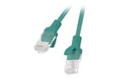 Nettverkskabel - Lanberg patch cable - 1 m - green RAL 6024 - Grønn - PCU6-10CC-0100-G