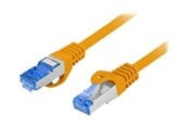 Nettverkskabel - Lanberg patch cable - 50 cm - orange RAL 1028 - Oransje - PCF6A-10CC-0050-O