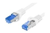 Nettverkskabel - Lanberg patch cable - 1 m - white RAL 9010 - Hvit - PCF6A-10CC-0100-W