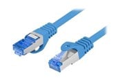 Nettverkskabel - Lanberg patch cable - 5 m - grey RAL 5012 - Grå - PCF6A-10CC-0500-B
