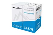 Nettverkskabel - Lanberg bulk cable - 305 m - grey RAL 7035 - Grå - LCS5-11CU-0305-S