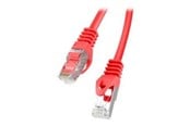 Nettverkskabel - Lanberg patch cable - 1 m - red RAL 3017 - Rød - PCF6-10CC-0100-R