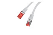Nettverkskabel - Lanberg patch cable - 25 cm - grey - Grå - PCF6-10CU-0025-S