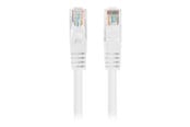 Nettverkskabel - Lanberg patch cable - 25 cm - white - Hvit - PCU5-20CC-0025-W
