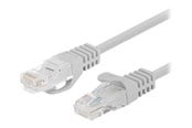 Nettverkskabel - Lanberg patch cable - 7.5 m - grey RAL7035 - Grå - PCU5-10CC-0750-S