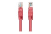 Nettverkskabel - Lanberg patch cable - 7.5 m - RAL 3017 - Rød - PCU6-10CC-0750-R