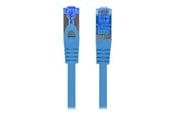Nettverkskabel - Lanberg patch cable - 25 cm - blue RAL 5012 - Blå - PCF6A-10CC-0025-B