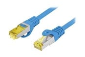 Nettverkskabel - Lanberg patch cable - 50 cm - blue RAL 5012 - Blå - PCF6A-10CU-0050-B