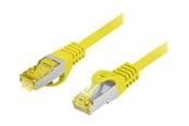 Nettverkskabel - Lanberg patch cable - 1.5 m - yellow RAL 1016 - Gul - PCF6A-10CU-0150-Y