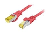 Nettverkskabel - Lanberg patch cable - 1 m - red RAL 3017 - Rød - PCF6A-10CU-0100-R