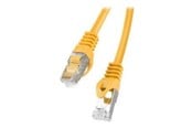 Nettverkskabel - Lanberg patch cable - 2 m - yellow RAL 1016 - Gul - PCF6A-10CU-0200-Y