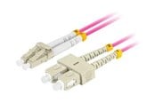 Nettverkskabel - Lanberg patch cable - 50 cm - violet purple - Purpur - FO-LUSU-MD41-0005-VT