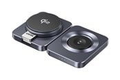 Mobil - Adaptere og ladere - Unitek P1300A charging station - 3-in-1 foldable Qi2 - 15 watt - P1300AGY01