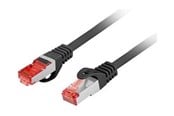 Nettverkskabel - Lanberg patch cable - 15 m - black - Svart - PCF6-10CU-1500-BK