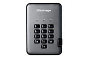 Hard drive - External - iStorage diskAshur PRO² - hard drive - 4 TB - USB 3.1 - TAA Compliant - Ekstern Harddisk - 4TB - Grå - IS-DAP2-256-4000-C-G