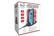 Spill - Tilbehør - Deep Explorer 4-in-1 Joy-Con Charging Station - Lader - Nintendo Switch - 726529602975