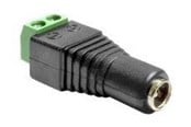 Strømkabel (intern) - DeLOCK - power adapter - 2 pin terminal block to DC jack 5.5 x 2.5 mm - 65485