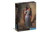 Puslespill - Clementoni Puzzle HQC Museum The Kiss-Hayez Comp 1000 pieces 2D Puslespill - 37064