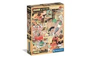 Puslespill - Clementoni Puzzle More Is More - Books&Writing 1000 pieces 2D Puslespill - 37074
