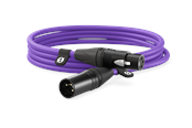 Lydkabel - Røde XLR Cable - Purpur - 3 m - XLR3M-PU