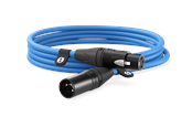 Lydkabel - Røde XLR Cable - Blå - 3 m - XLR3M-B