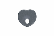 Babyutstyr - Fresh Kid Baby Headrest Cushion Heart grey - 3113