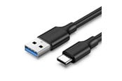 USB - UGREEN US184 USB-A 3.0 / USB-C 3A cable - 1m - Black - 20882