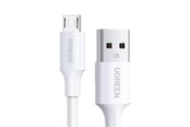 USB - UGREEN US289 Micro USB / USB-A cable - 2m - White - 60143