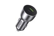 Mobil - Adaptere og ladere - UGREEN CD213 36W Car Charger - 18W USB-A + 18W USB-C / PD & QC 3.0 - Gray - 60980