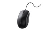 Mus - UGREEN Wired optical mouse - Black - Svart - 90789
