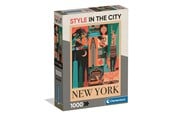 Puslespill - Clementoni Puzzle Style in the City New York - Compact Box 1000 pieces 2D Puslespill - 37116