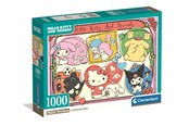 Puslespill - Clementoni Puzzle Hello Kitty 2 - Compact Box 1000 pieces 2D Puslespill - 37118