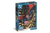 Puslespill - Clementoni Puzzle Superman 2025 - 2- Compact 1000 pieces 2D Puslespill - 37506