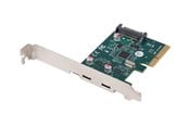 Kontroller - Lanberg - USB adapter - PCI Express x1 - USB-C 3.2 Gen 2 x 2 - PCE-UC3-002