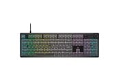 Tastatur - Corsair K55 CORE RGB - Gamingtastatur - Engelsk (USA) - Grå - CH-9226D65-NA