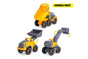Leketøysbil - Dickie Volvo robust arbeidsstyrke - 203725007
