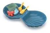 Leketøy - Smoby S.Life enkel dekorert mini sandkasse - 7600868001