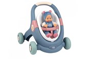 Leketøy - Smoby LS Gåvogn 3 i 1 + babydokke - 7600140308