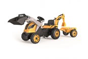 Leketøy - Smoby Builder Max traktor + tilhenger - 7600710304