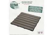 Leketøy - Smoby S.Life sett med 6 plater 45 x 45 cm - 7600810907
