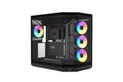 Kabinett - HYTE Y50 ARGB (Pitch Black) - Kabinett - Miditower - Svart - CS-HYTE-Y50RGB-BB