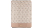 Nettbrett - Deksler og etui - GUESS 4G Stripe Allover case for iPad Pro 12.9" - pink - 3666339119324