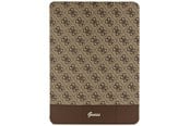 Nettbrett - Deksler og etui - GUESS 4G Stripe Allover case for iPad Pro 12.9" - brown - 3666339119300