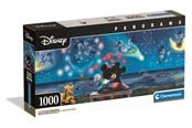 Puslespill - Clementoni Puzzle Panorama HQC Mickey & Minnie 1000 pieces 2D Puslespill - 39503