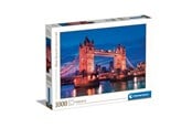 Puslespill - Clementoni Puzzle HQC Tower Bridge at Night 1000 pieces 2D Puslespill - 39674