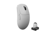 Mus - Keychron G6 HE 8K Frosted Ice - Gaming mus - Optisk - 5 knapper - Hvit - G6-HB2