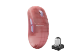 Mus - Keychron G6 HE 8K Frosted Ice - Gaming mus - Optisk - 5 knapper - Rosa - G6-HB5